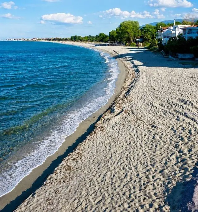 Strand von Platamonas an der Olympischen Riviera